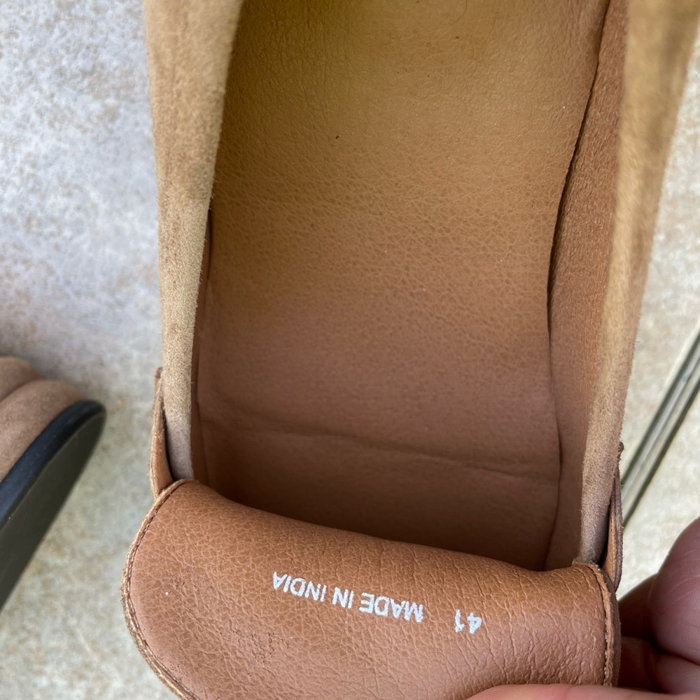 Saint G Suede Block Heels Moccasins - Picture 13 of 16